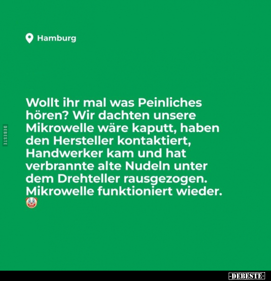 Wollt ihr mal was Peinliches hören?.. - Lustige Bilder | DEBESTE.de