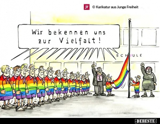 Wir bekennen uns zur Vielfalt!