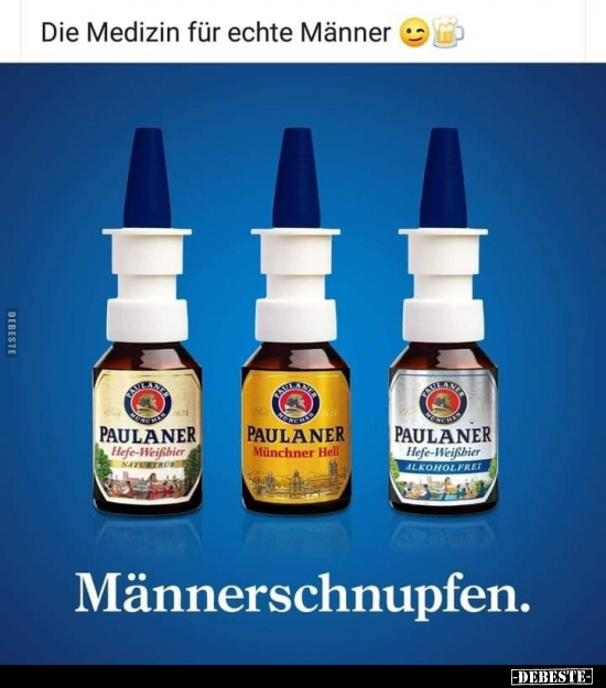 Die Medizin für echte Männer.. - Lustige Bilder | DEBESTE.de