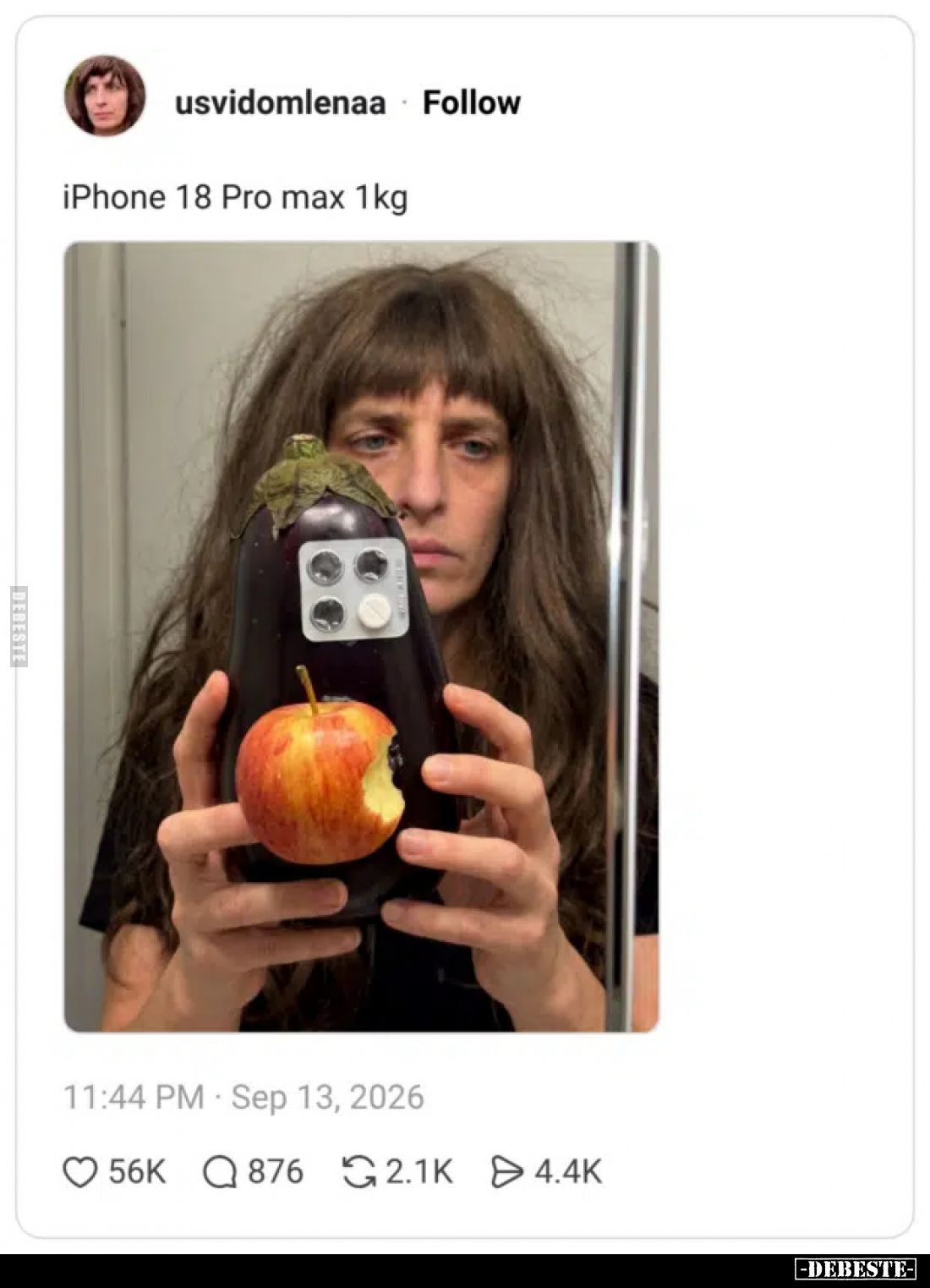 iPhone 18 Pro max 1kg