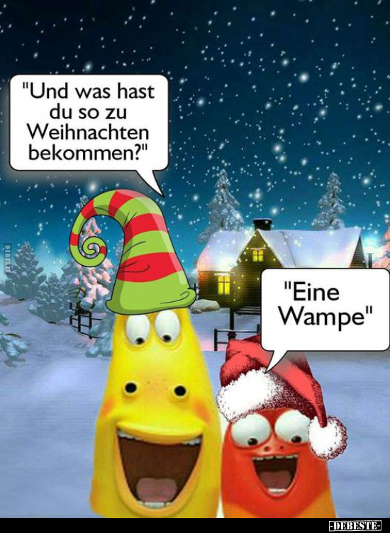 "Und was hast du so zu Weihnachten bekommen?".. - Lustige Bilder | DEBESTE.de
