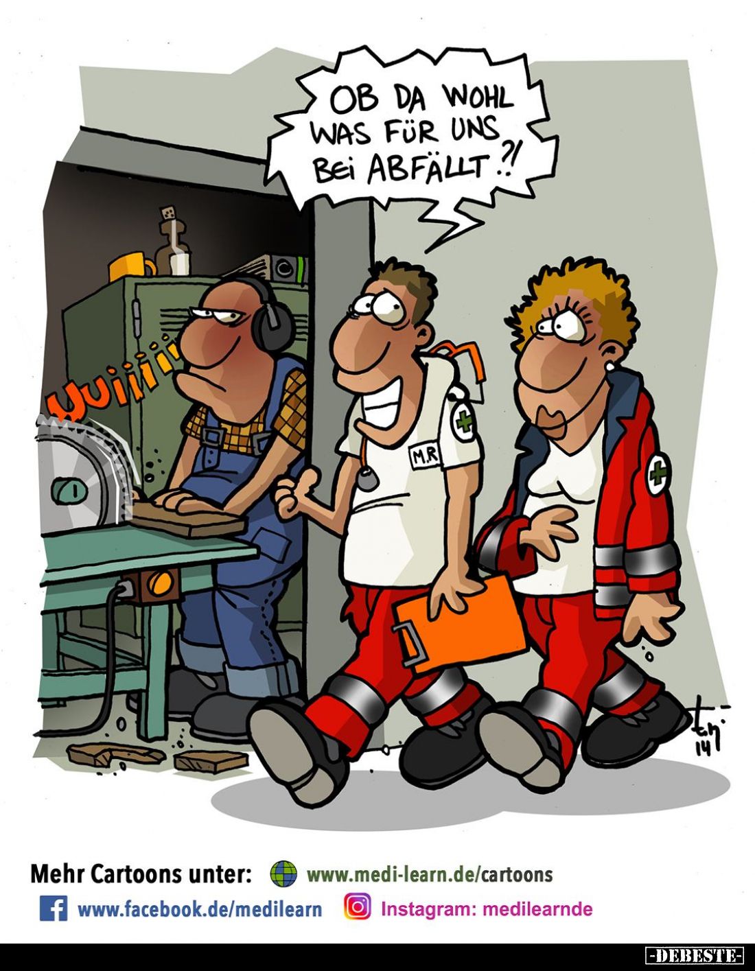 Ob da wohl was für uns bei abfällt?!