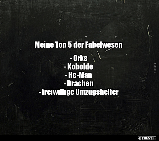 Meine Top 5 der Fabelwesen - Orks - Kobolde.. - Lustige Bilder | DEBESTE.de