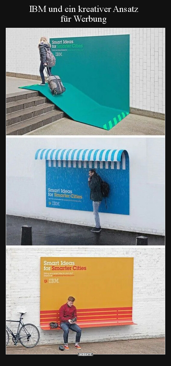 IBM und ein kreativer Ansatz für Werbung.. - Lustige Bilder | DEBESTE.de