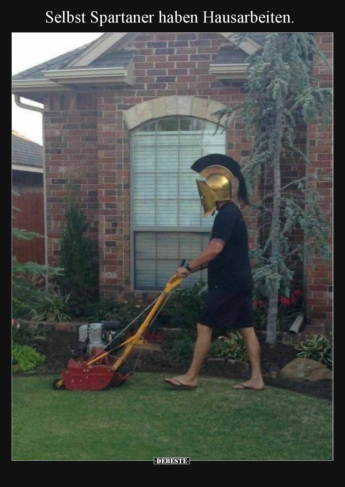 Selbst Spartaner haben Hausarbeiten.