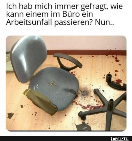 Arbeit ist tödlich ...oder fast. - Lustige Bilder | DEBESTE.de