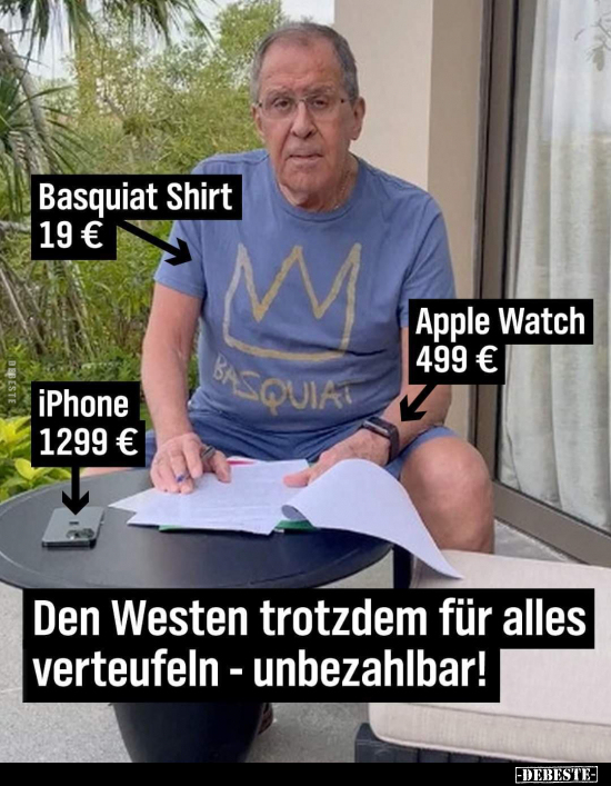 Den Westen trotzdem für alles verteufeln - unbezahlbar!.. - Lustige Bilder | DEBESTE.de