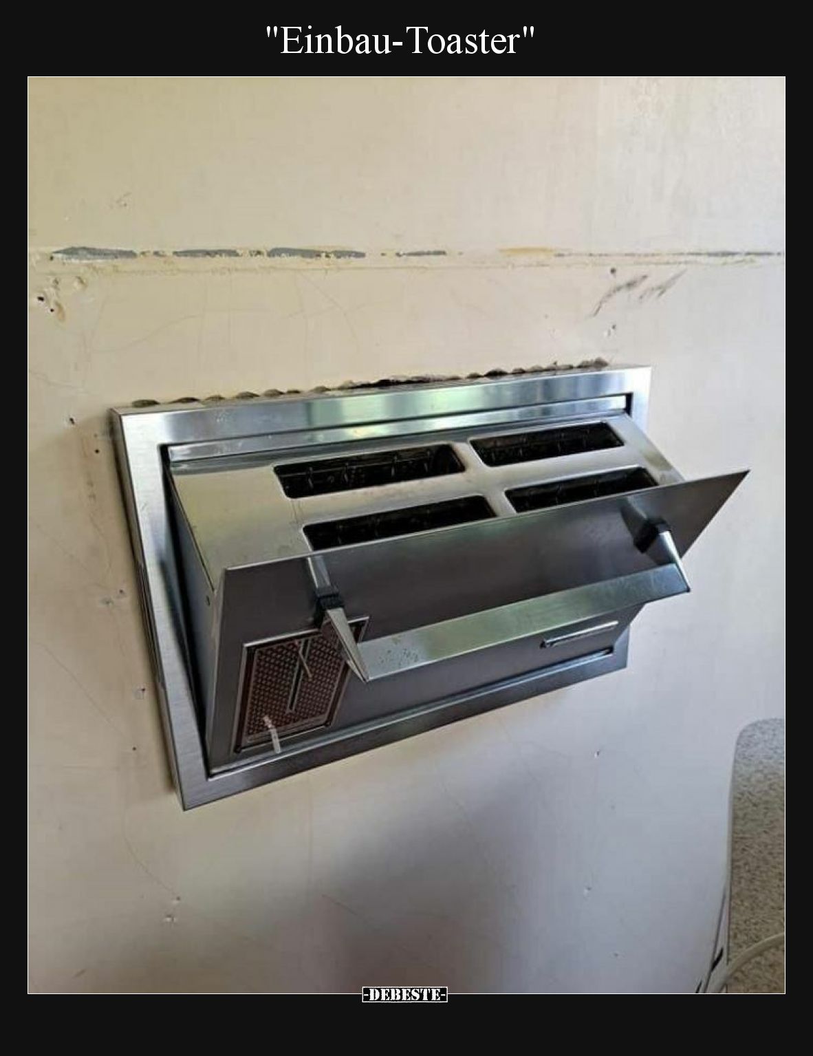 "Einbau-Toaster"