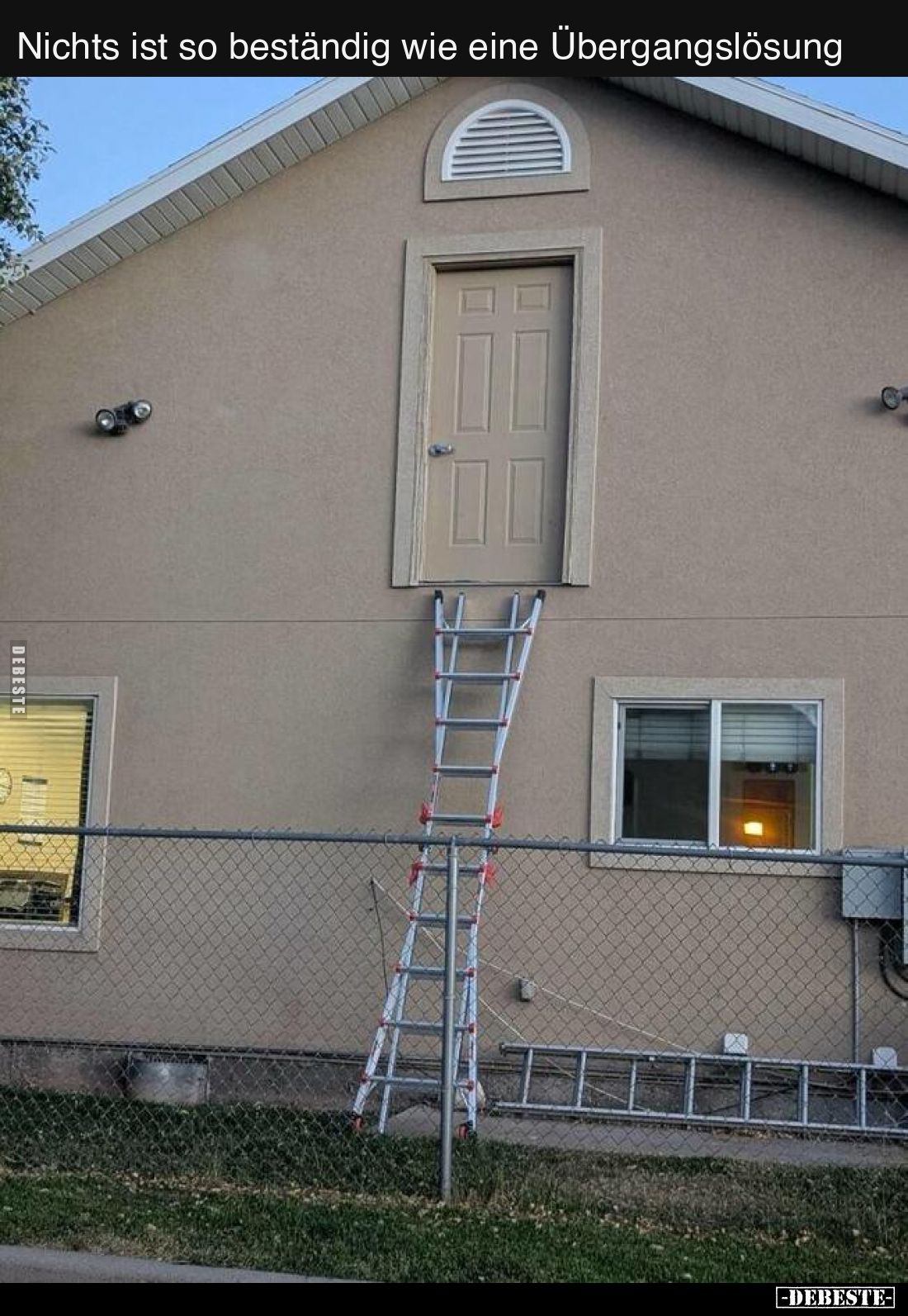 Nichts ist so beständig wie eine Übergangslösung..