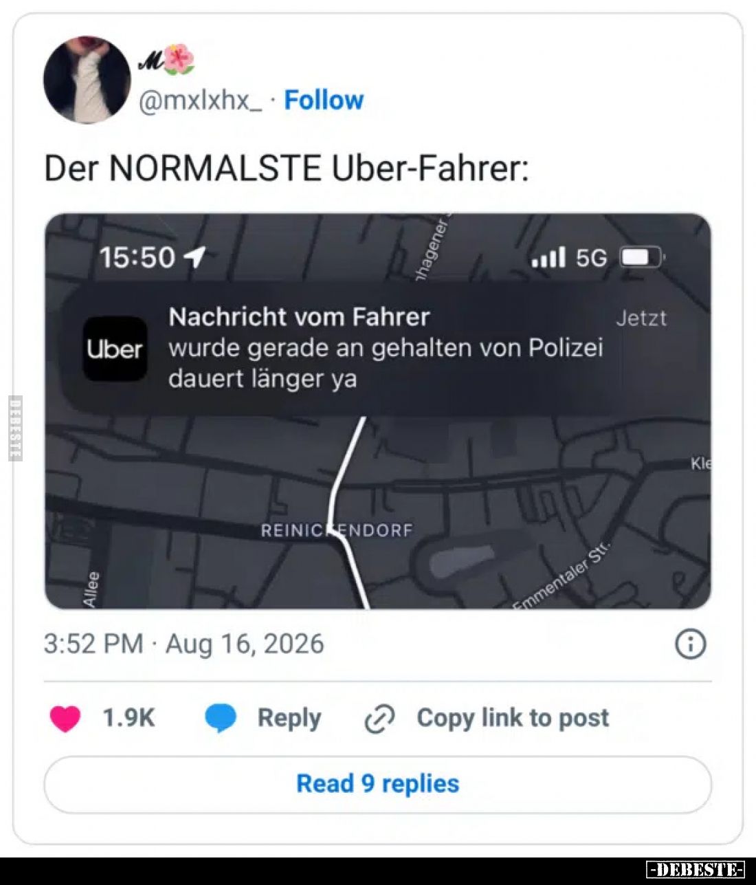 Der NORMALSTE Uber-Fahrer: