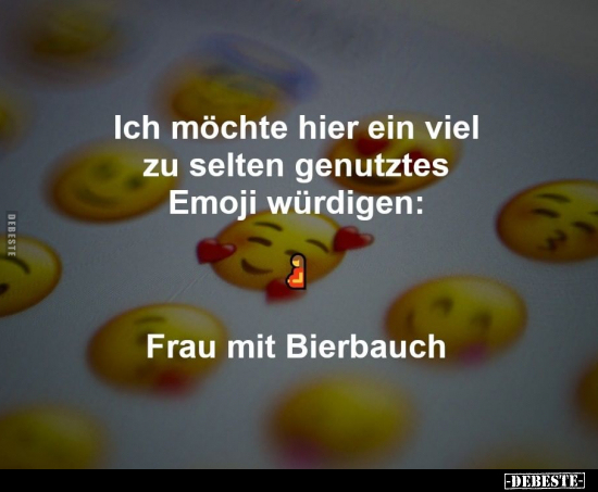 Ich möchte hier ein viel zu selten genutztes Emoji.. - Lustige Bilder | DEBESTE.de