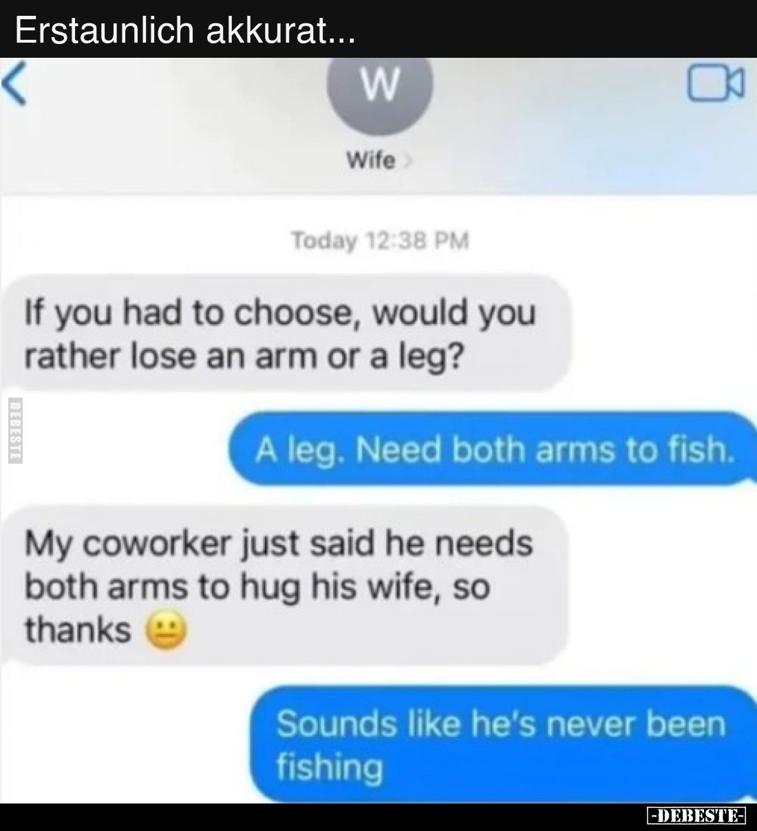 Erstaunlich akkurat...