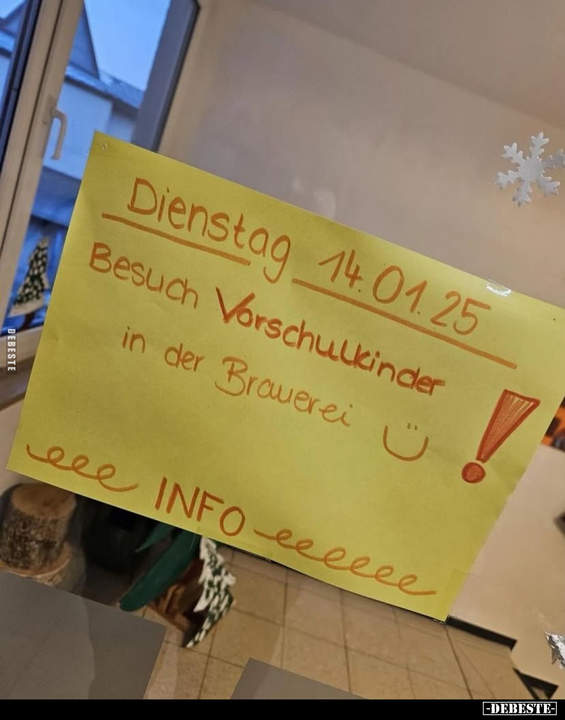 Dienstag 14.01.25
Besuch Vorschulkinder in der Brauerei