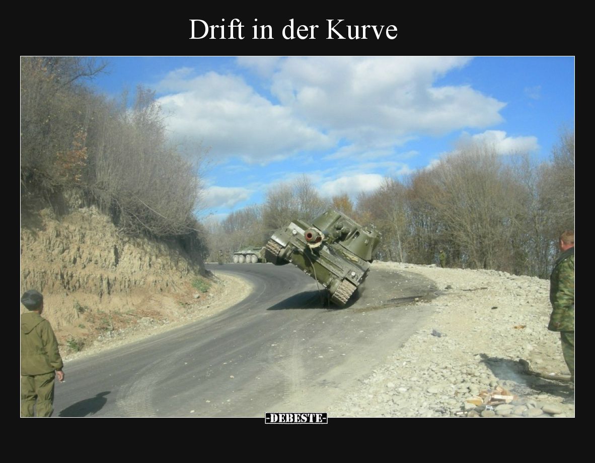 Drift in der Kurve