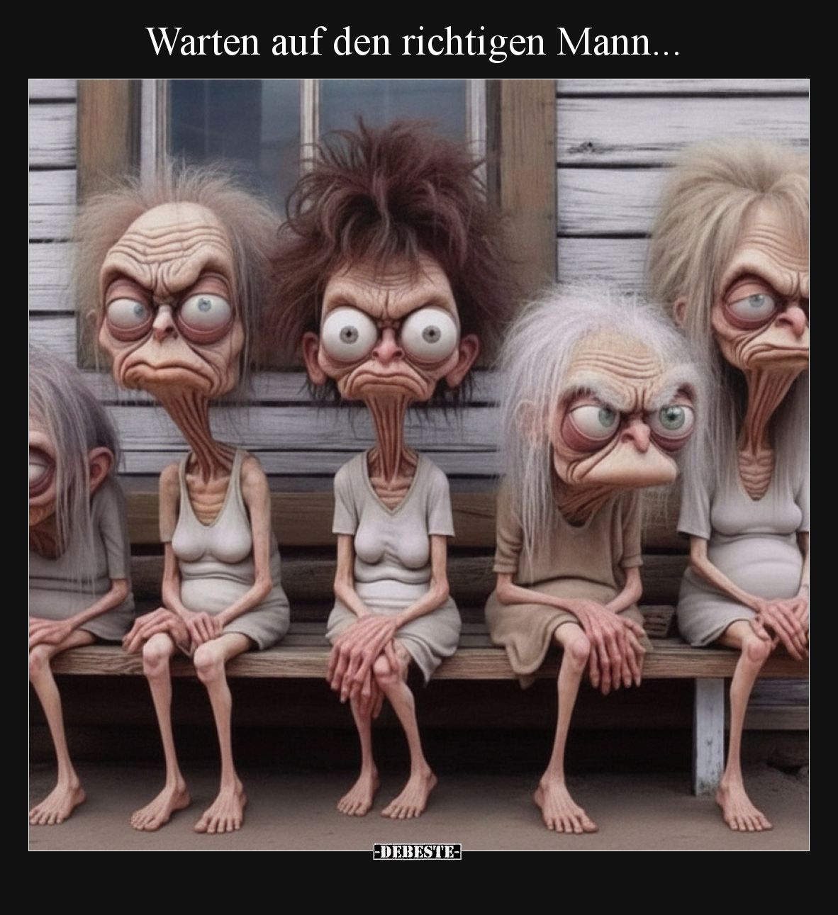 Warten auf den richtigen Mann...