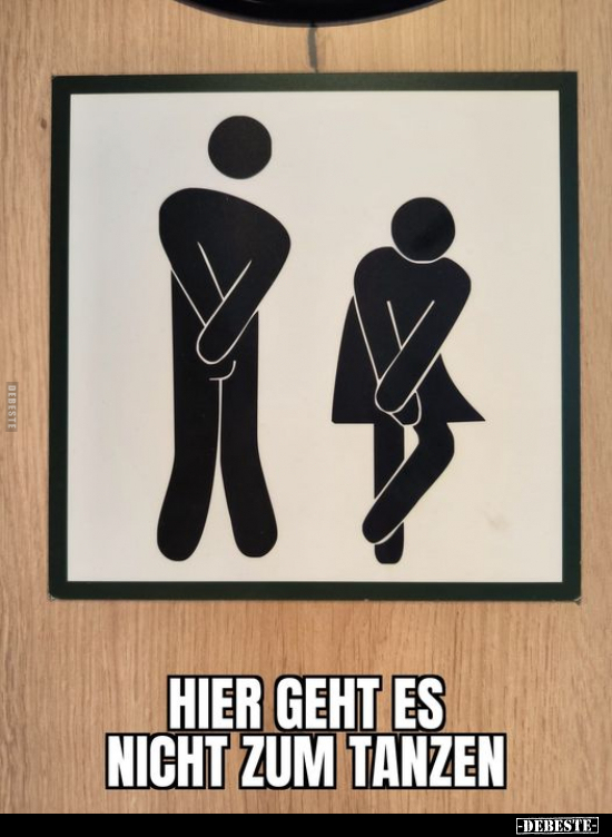 Hier geht es nicht zum Tanzen.. - Lustige Bilder | DEBESTE.de