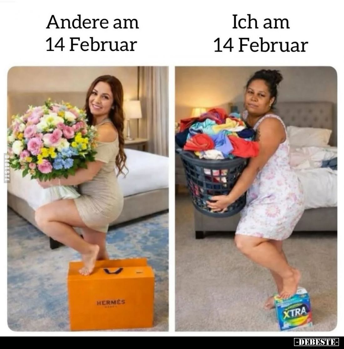 Andere am 14 Februar /
Ich am 14 Februar