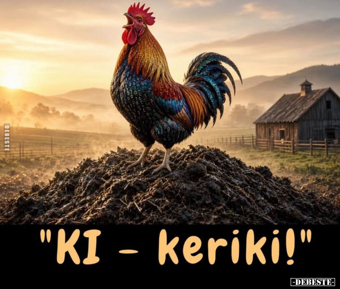 "KI - keriki!"