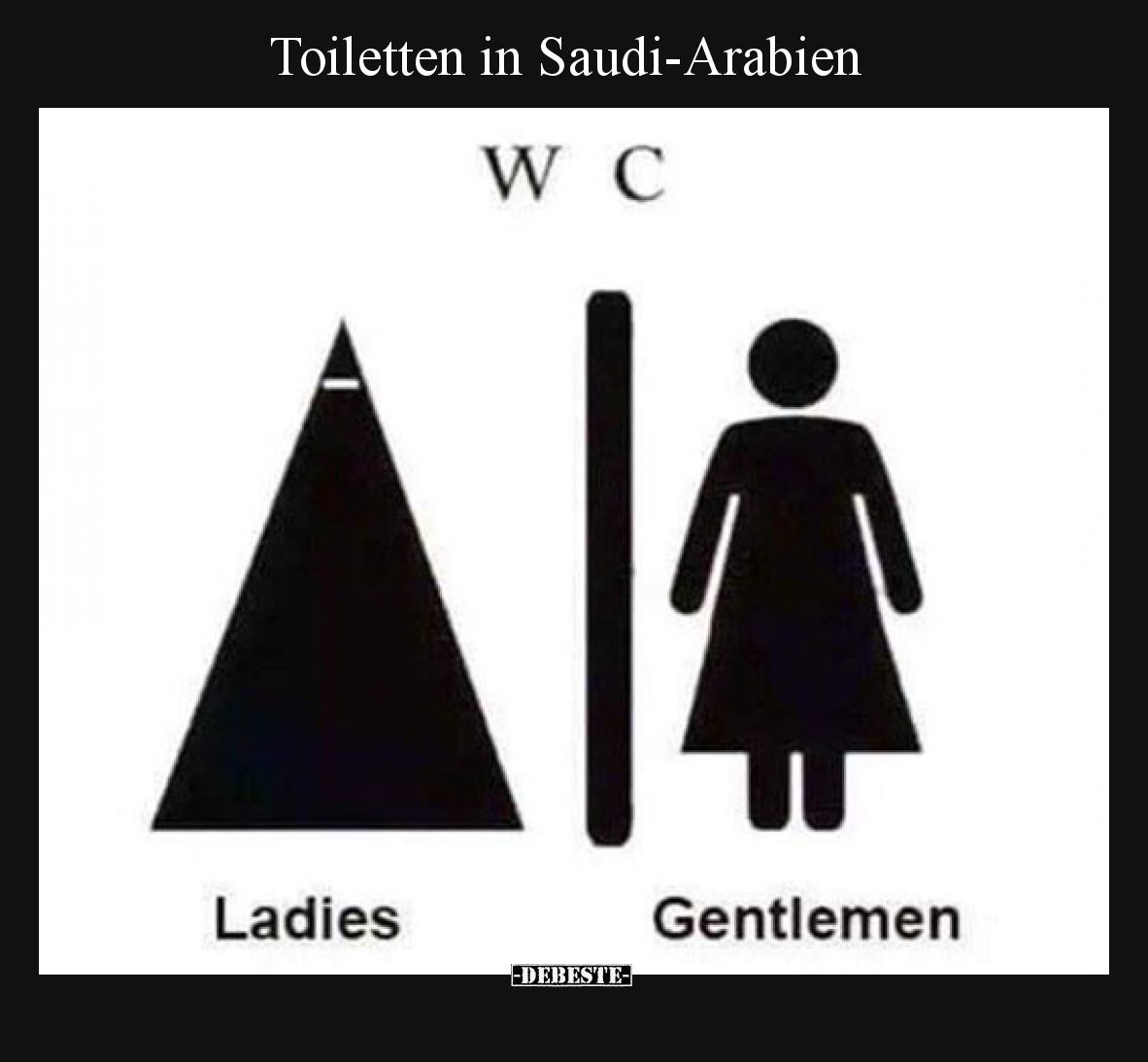 Toiletten in Saudi-Arabien