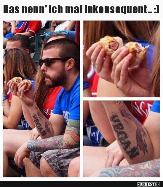 Das nenn' ich mal inkonsequent.. :)