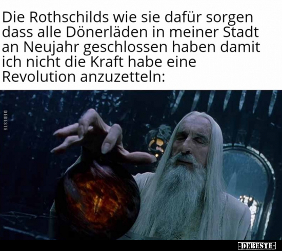 Die Rothschilds wie sie dafür sorgen dass alle Dönerläden.. - Lustige Bilder | DEBESTE.de