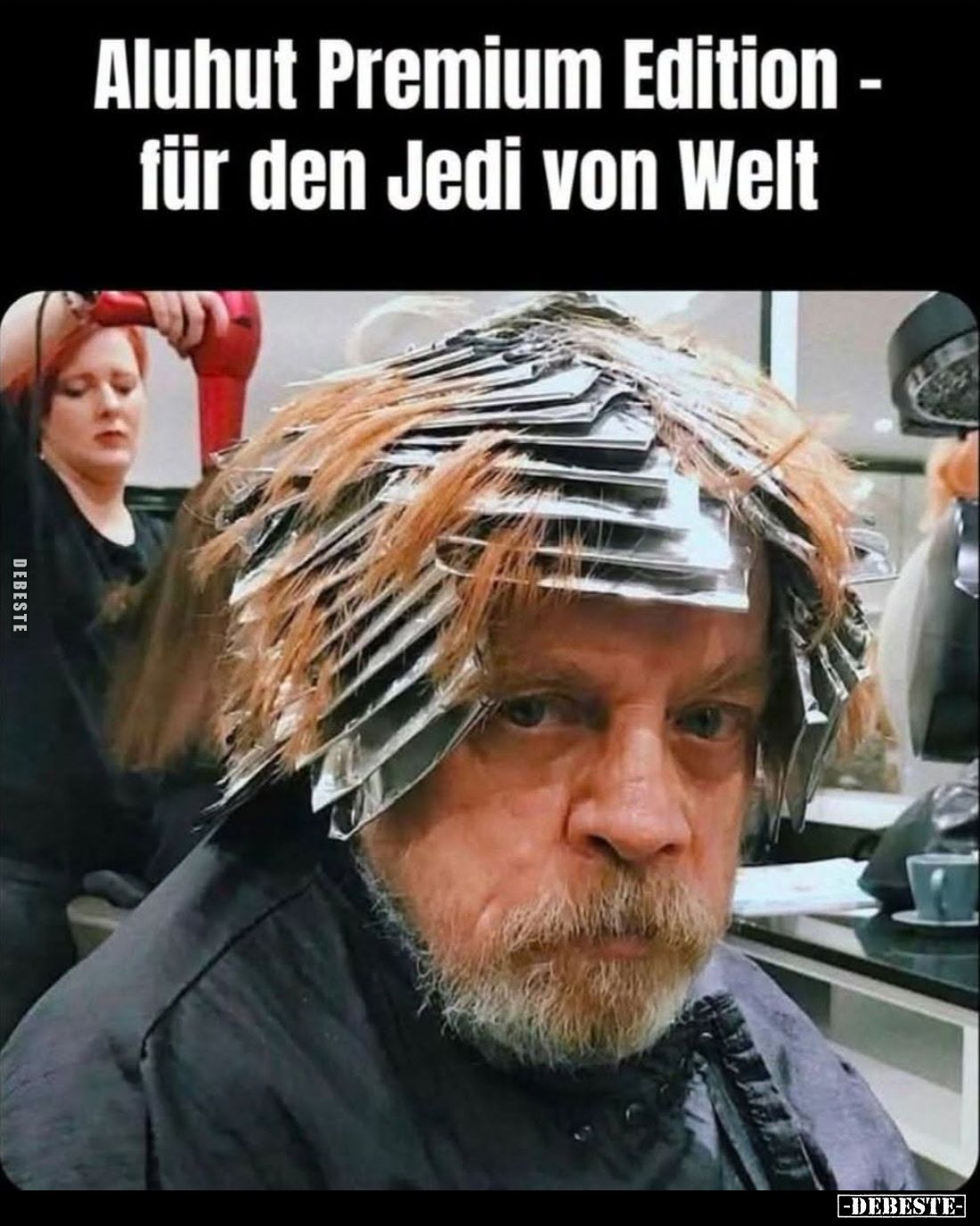 Aluhut Premium Edition für den Jedi von Welt.