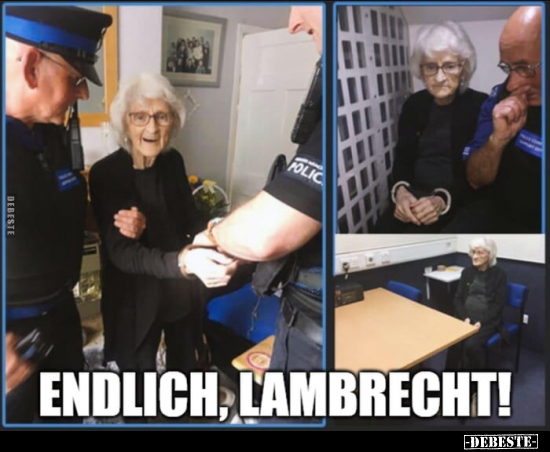 Endlich, Lambrecht!