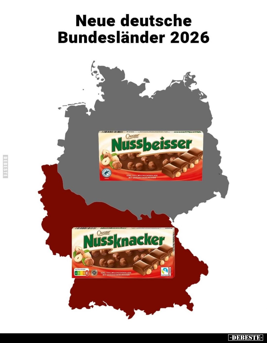 Neue deutsche Bundesländer 2026
-
Nussbeisser
-
Nussknacker