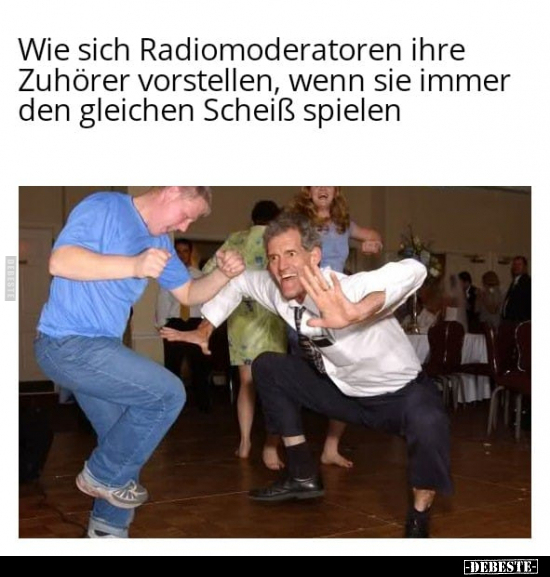 Wie sich Radiomoderatoren ihre Zuhörer vorstellen, wenn sie.. - Lustige Bilder | DEBESTE.de