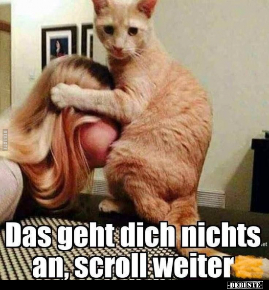 Das geht dich nichts an, scroll weiter.. - Lustige Bilder | DEBESTE.de