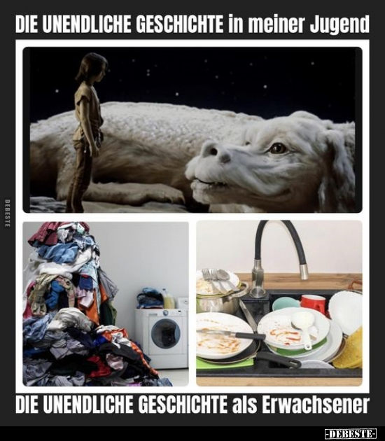 Die unendliche Geschichte in meiner Jugend.. - Lustige Bilder | DEBESTE.de