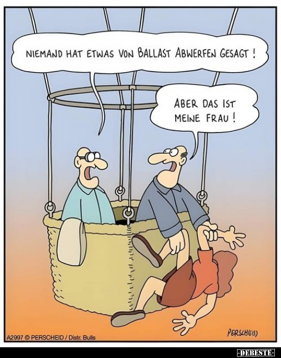 Niemand hat etwas von Ballast abwerfen gesagt!.. - Lustige Bilder | DEBESTE.de