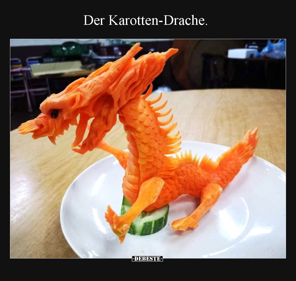 Der Karotten-Drache.