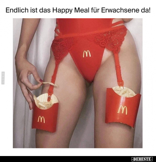 Endlich ist das Happy Meal für Erwachsene da!.. - Lustige Bilder | DEBESTE.de