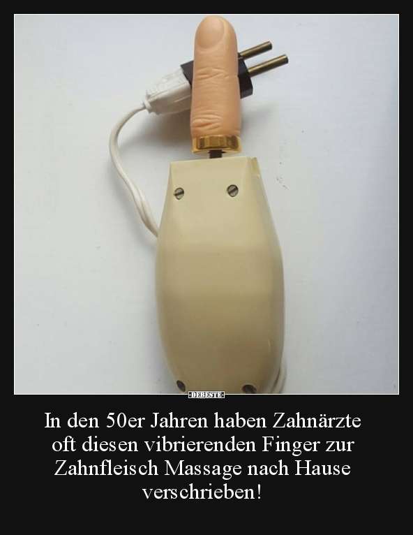 In den 50er Jahren haben Zahnärzte oft diesen.. - Lustige Bilder | DEBESTE.de