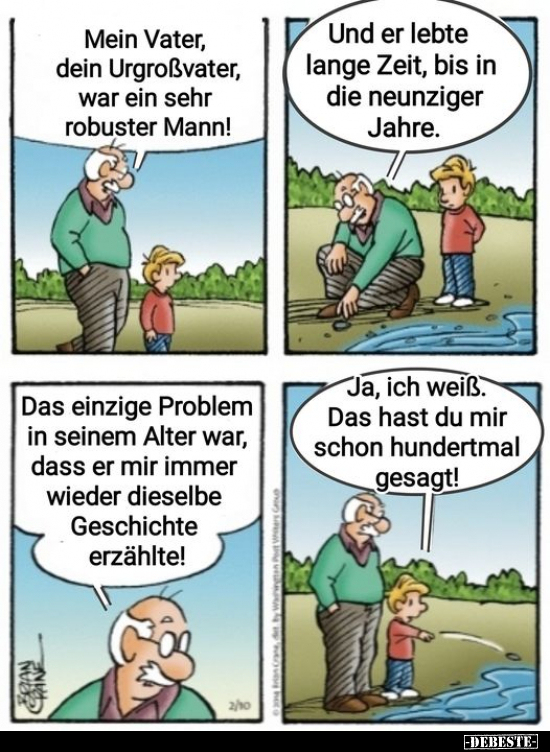 Mein Vater, dein Urgroßvater.. - Lustige Bilder | DEBESTE.de