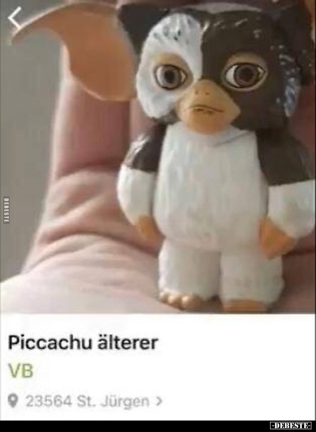 Piccachu älterer.