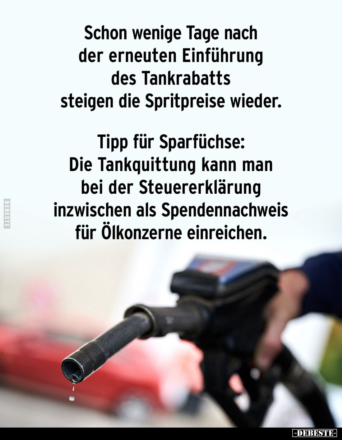 Schon wenige Tage nach der erneuten Einführung des Tankrabatts steigen die Spritpreise wieder.
Tipp für Sparfüchse:
Die Tan...