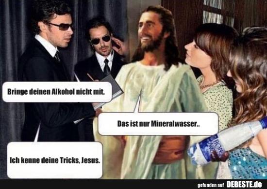 Bringe deinen Alkohol nicht mit..