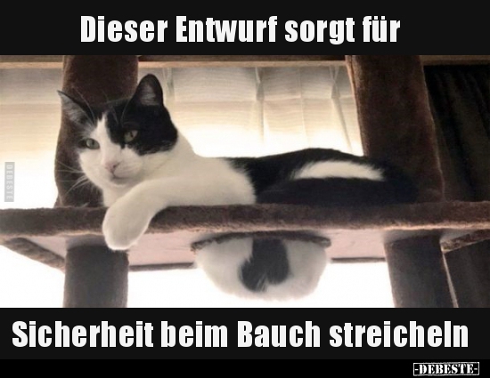 Dieser Entwurf sorgt für Sicherheit beim Bauch..