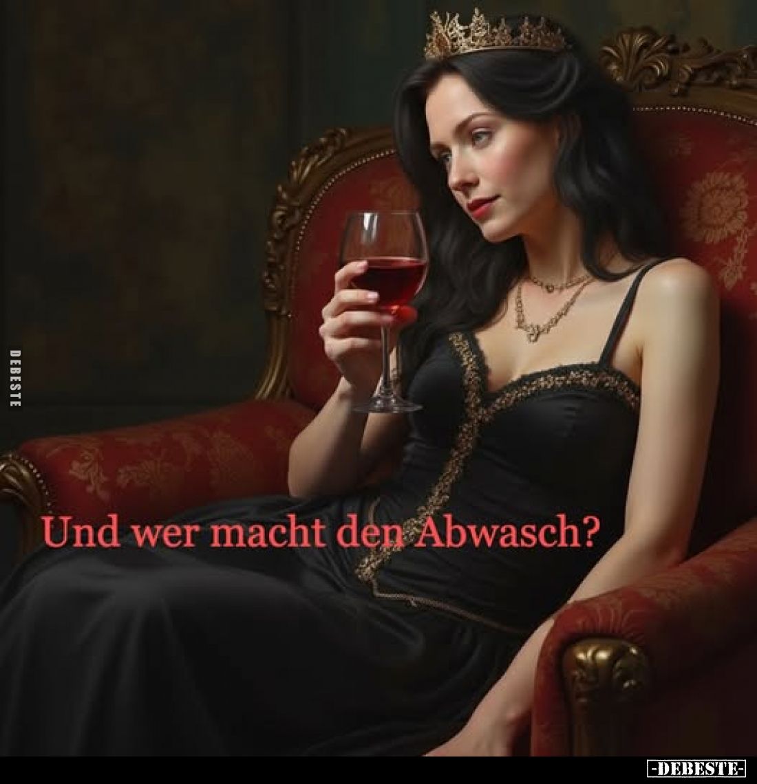 Und wer macht den Abwasch?