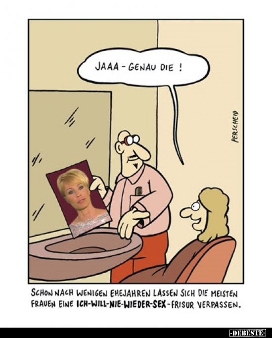 Jaa - genau die! Schon nach wenigen Ehejahren lassen sich..