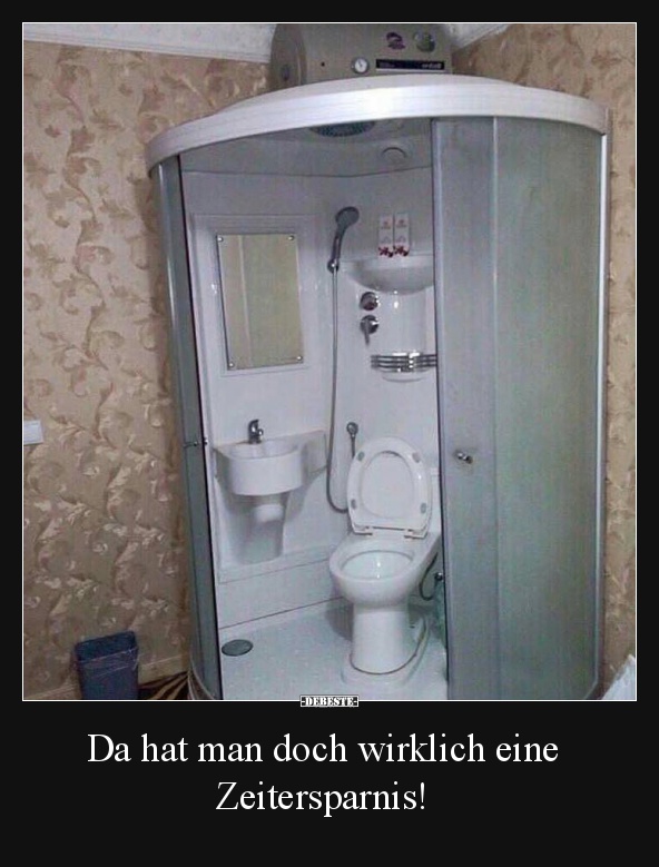 Da hat man doch wirklich eine  Zeitersparnis!