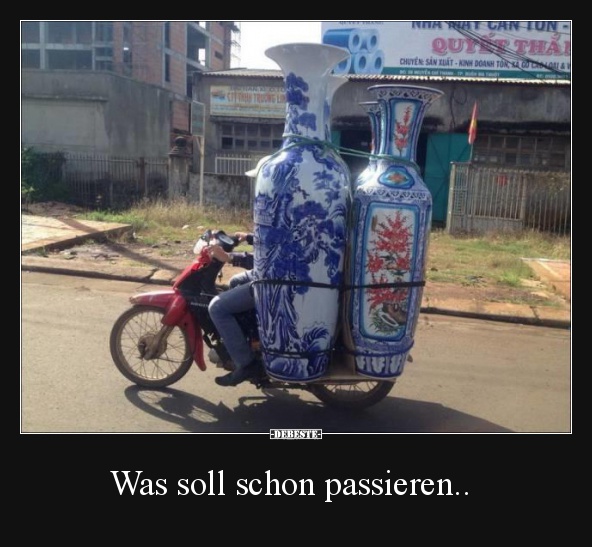 Was soll schon passieren..