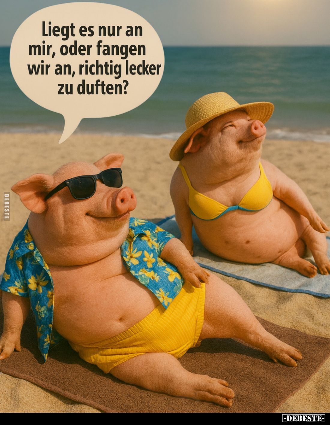 Liegt es nur an mir, oder fangen wir an, richtig lecker zu duften?