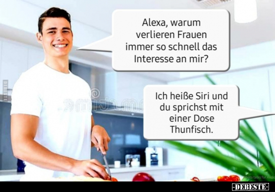 Alexa, warum verlieren Frauen immer so schnell das.. - Lustige Bilder | DEBESTE.de