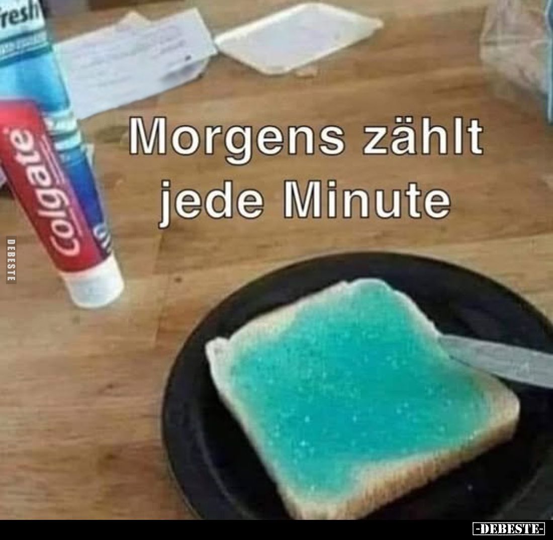 Morgens zählt jede Minute