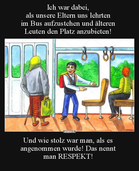 Ich war dabei, als unsere Eltern uns lehrten im Bus.. - Lustige Bilder | DEBESTE.de