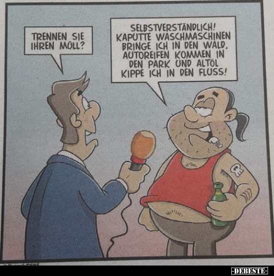 Trennen Sie Ihren Müll?..