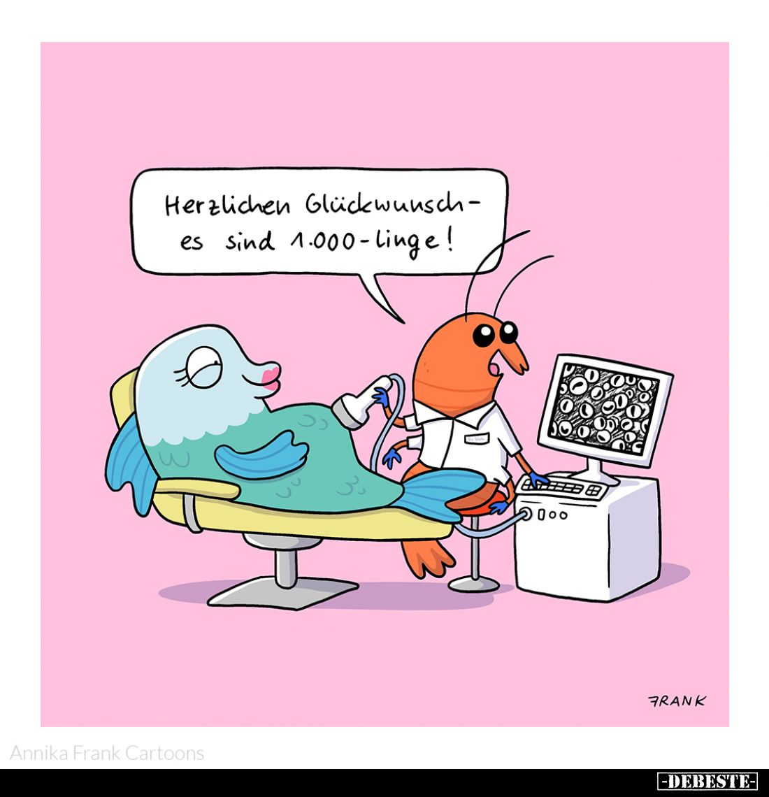 Herzlichen Glückwunsch - es sind 1.000-linge!